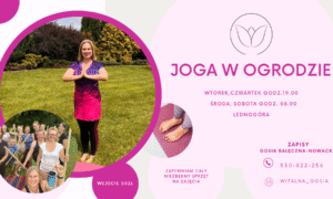 Joga w ogrodzie